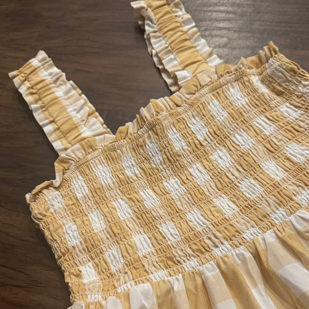 Abercrombie & Fitch Tan Plaid Women’s Dress - Picture 3 of 13